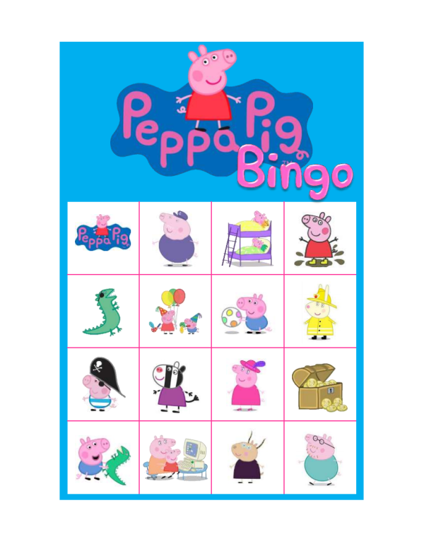 Bingo Peppa Big