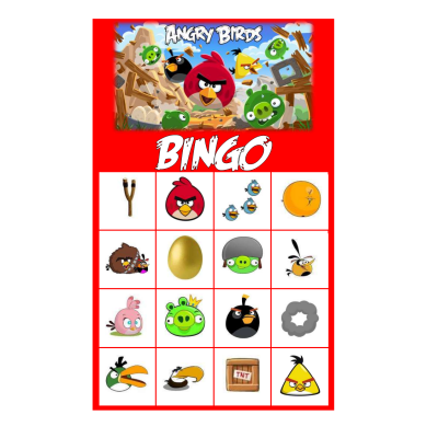 Bingo Angry Birds