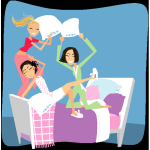 Draaiboek Slaap feestje