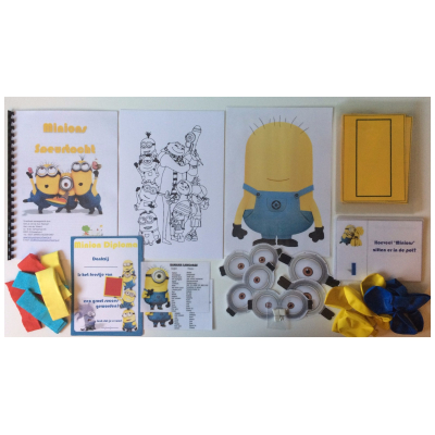 Kant en klaar speurtochtpakket Minions