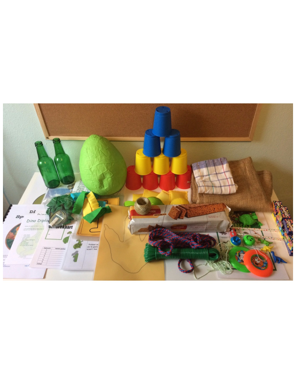 Kant en klaar DeLuxe pakket Dino Kant en klaar DeLuxe pakket Dino