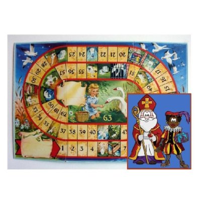 Levend Ganzenbord Sinterklaas