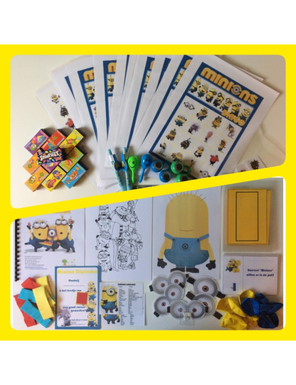 Kant en klaar combipakket Minions Kant en klaar combipakket Minions