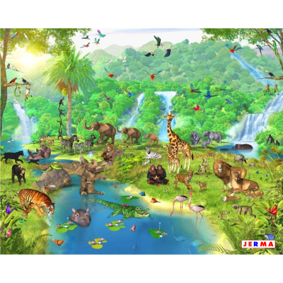 Draaiboek Jungle feestje