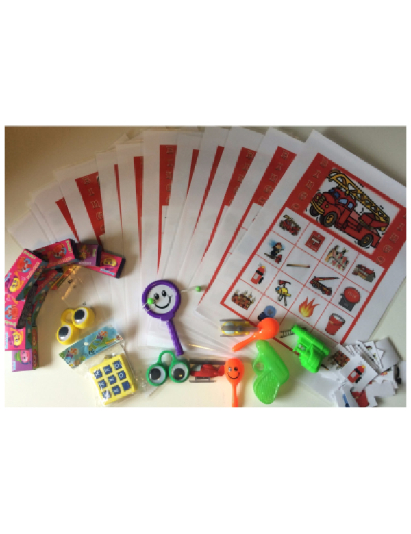 Kant en klaar bingopakket Brandweer