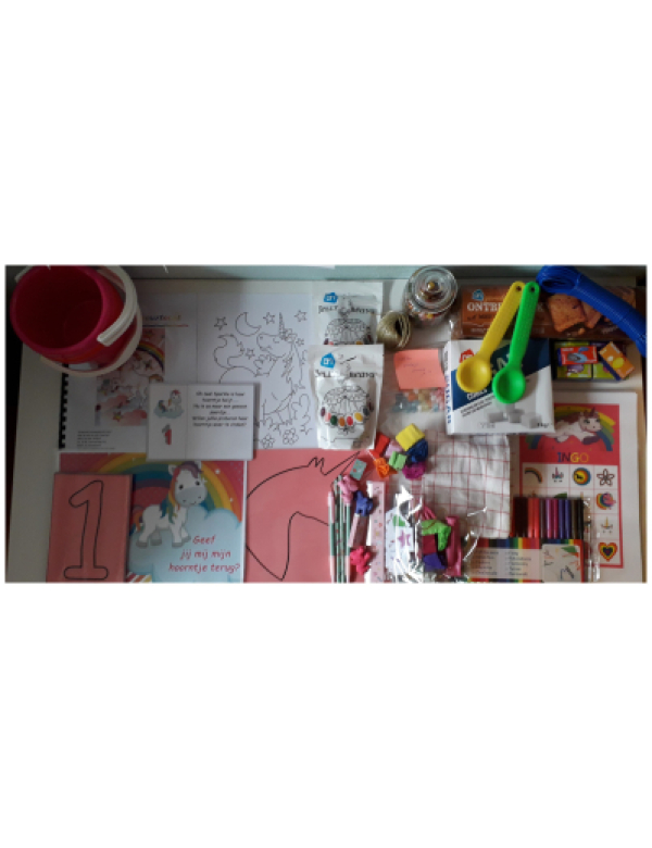 Kant en klaar DeLuxe pakket Eenhoorn