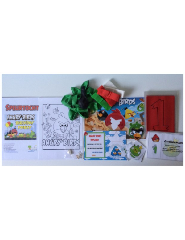 Kant en klaar speurtochtpakket Angry Birds