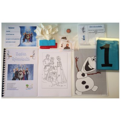 Kant en klaar speurtochtpakket Frozen