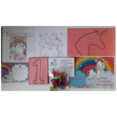 Kant en klaar speurtochtpakket Eenhoorn
