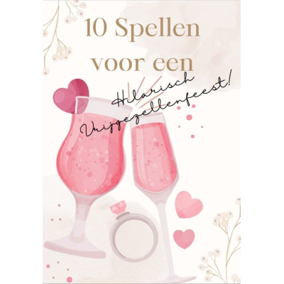 10 spellen voor een hilarisch vrijgezellenfeest