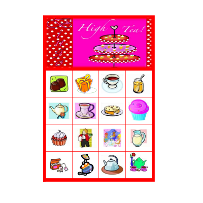 Bingo High Tea