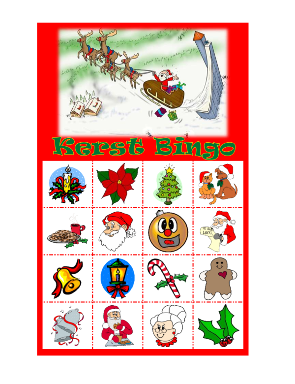 Bingo Kerst