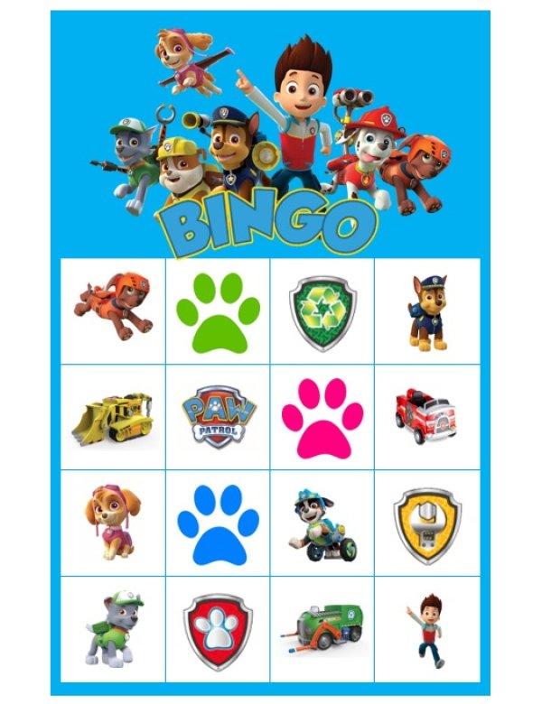 Bingo Paw Patrol