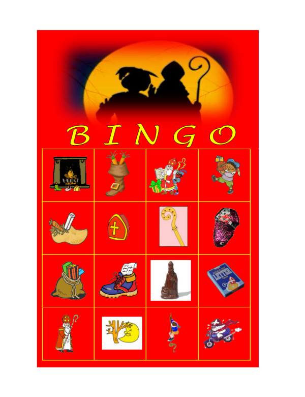 Bingo Sinterklaas