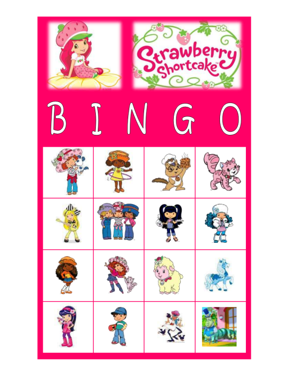 Bingo Strawberry Shortcake