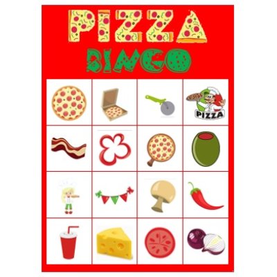Bingo Pizza Party