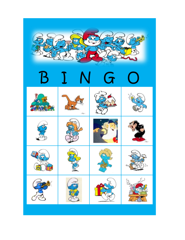 Bingo Smurfen