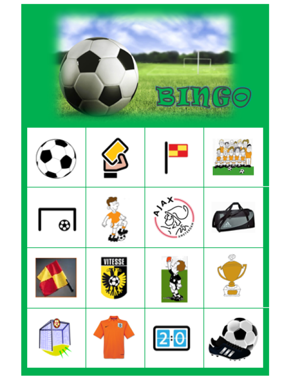 Bingo Voetbal