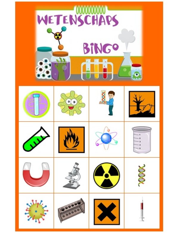 Bingo Wetenschap